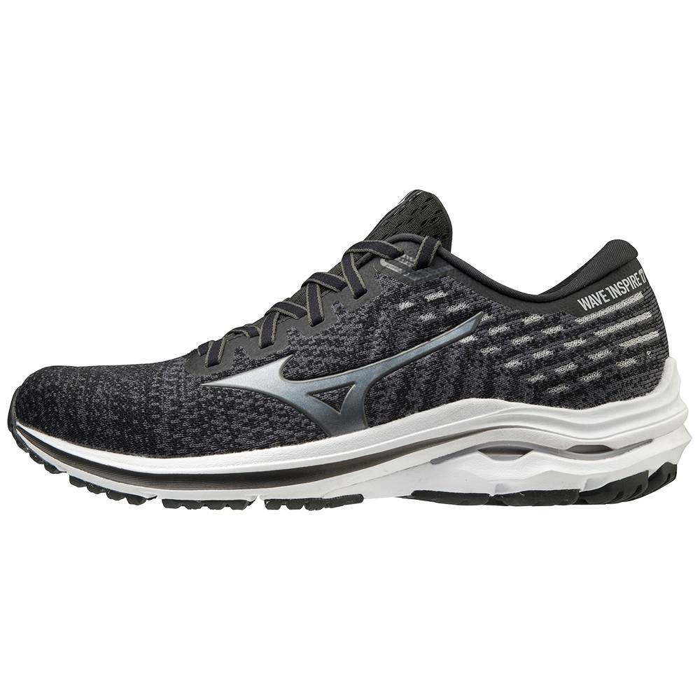 Mizuno Men's Wave Inspire 17 WAVEKNIT Running Shoes Black (411307-SFH)